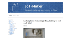 Desktop Screenshot of iot-maker.nl