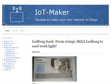 Tablet Screenshot of iot-maker.nl